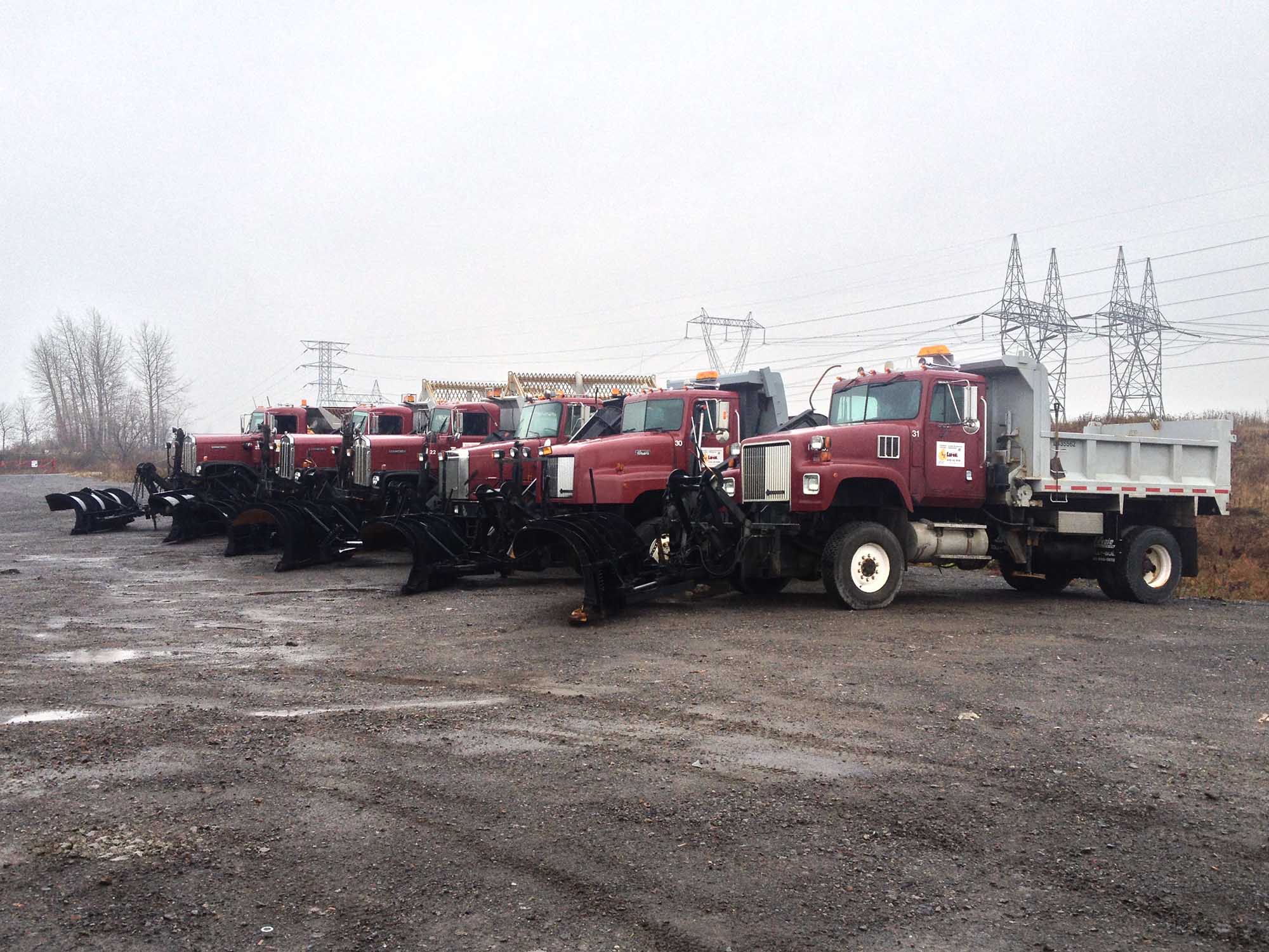 Équipement complet de déneigement